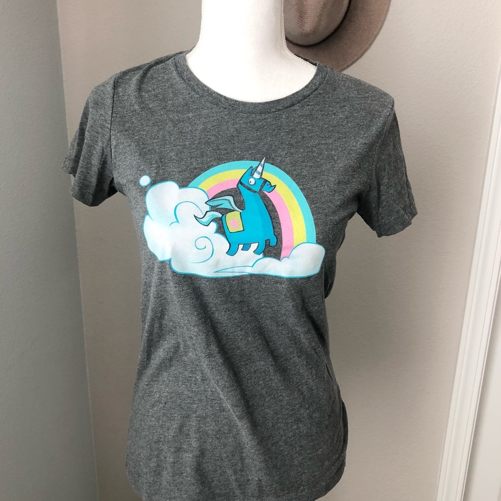 Fortnight unicorn T shirt